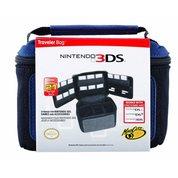 Mad Catz - Sac de voyage, bleu (Nintendo 3DS) Mad Catz - Sac de voyage, bleu (Nintendo 3DS)